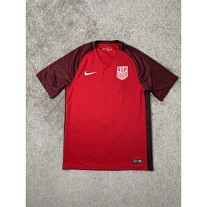 Mens Soccer Jersey 2017 Nike Dri-Fit Team USA, Football Streetwear Size S